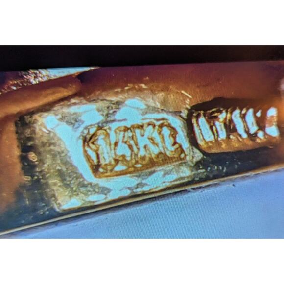 Fancy Link 14K Gold Knot Bracelet 0.4oz Solid Yellow Gold Textured Rope Design - Picture 4 of 5